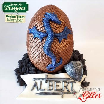 Silicone Mould - Dragon Scales